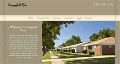 Desktop Screenshot of campbellrow.com